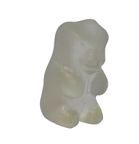 Witte Gummy bear